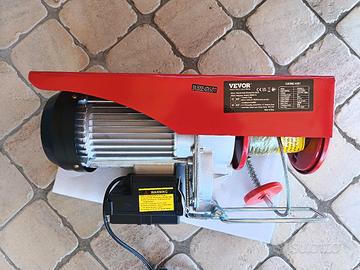 Paranco elettrico "VEVOR" NUOVO 