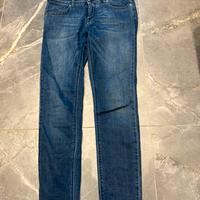 Jeans da donna in denim marchio Fay taglia 25
