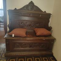 Antica cassapanca dell 800