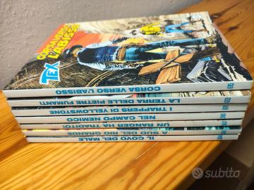 Lotto stock 7 fumetti TEX volumi nuovi