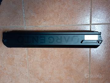 batteria bici argento