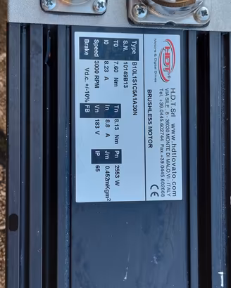 Motore Brushless HDT type B10L1S1C5A30N 