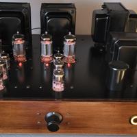 Amplificatore Hi-Fi valvolare push-pull 20+20W