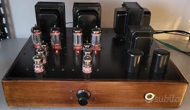 Amplificatore Hi-Fi valvolare push-pull 20+20W