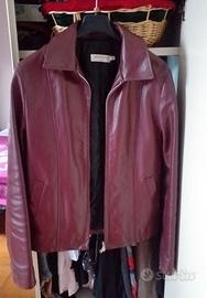 Giacca in pelle donna taglia 42