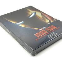 IRON MAN Trilogia 3 Film Blu-ray Steelbook Nuovo