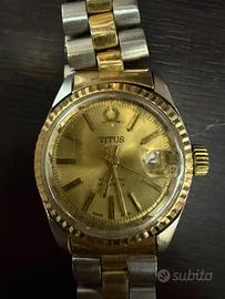Orologio Titus Bicolore Automatico