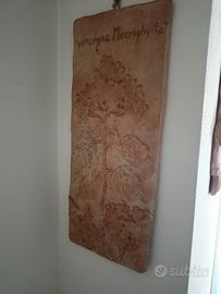 quadro tema botanica terracotta 