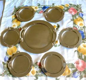 Set di vassoi acciaio Inoxpran, Vintage