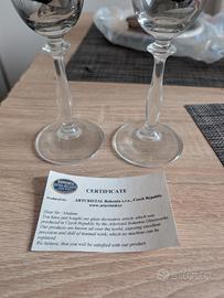 Calici in cristallo di Boemia (Prezzo Trattabile)