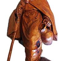 Antica statuina “Frate Benedettino", ANRI 1930