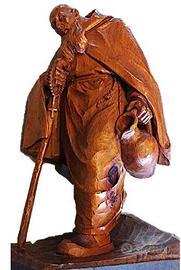 Antica statuina “Frate Benedettino", ANRI 1930