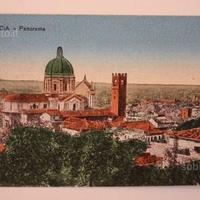 Cartolina vintage brescia il panorama