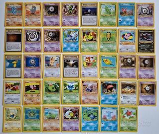 Carte Pokemon Neo Discovery - C e UC completo ITA
