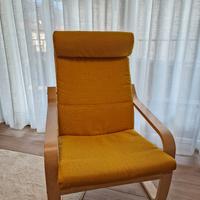 Poltrona ikea giallo senape 