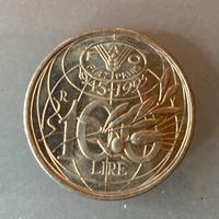 Moneta da 100 Lire Fiat Panis FAO Commemorativa