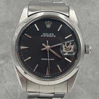 Rolex Oysterdate Precision Black Dial Ref. 6694