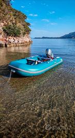 gommone safe e motore honda 10 cv