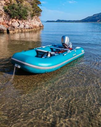 gommone safe e motore honda 10 cv