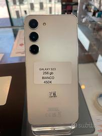 SAMSUNG GALAXY S23 256GB BIANCO - USATO GARANTITO