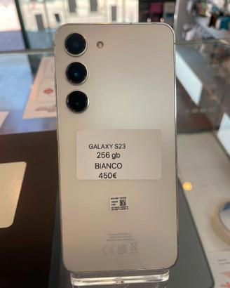 SAMSUNG GALAXY S23 256GB BIANCO - USATO GARANTITO