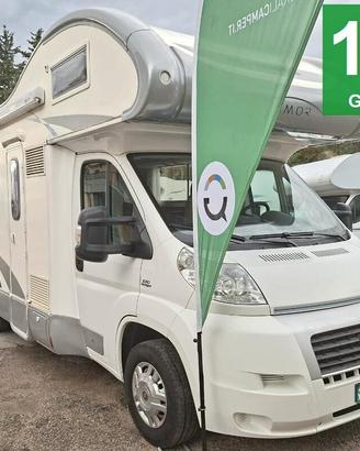 CAMPER RIMOR DUCATO MANSARDATO 6 POSTI DINETTE GAR