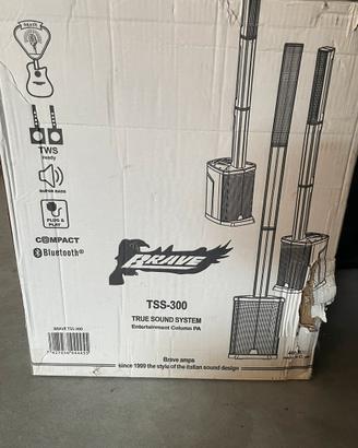 Breve tss 300 impianto audio a colonna