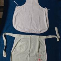 2 Grembiuli Vintage Cotone 