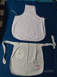 2 Grembiuli Vintage Cotone 