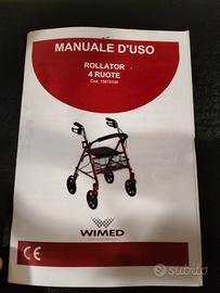 Deambulatore nuovo in garanzia