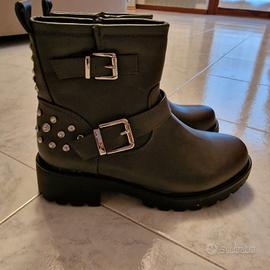 STIVALETTI INVERNO NUOVI 38 grigio