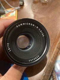 Lente leica vintage  con adatttaore canon