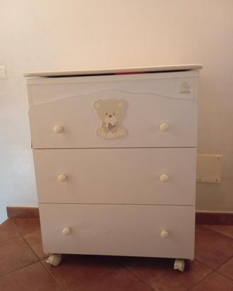 cassettiera bambino 