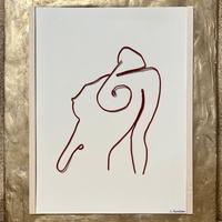 ARTE - NUDO DI DONNA - Tecnica mista