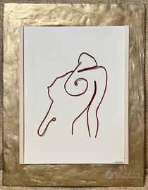 ARTE - NUDO DI DONNA - Tecnica mista