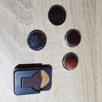 4 Batterie Ricaricabili LIR2450 + Caricatore USB