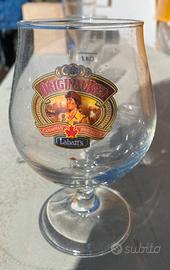 6 bicchieri birra original red labatt’s