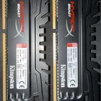8GB DDR3 HyperX Beast 1600MHz
