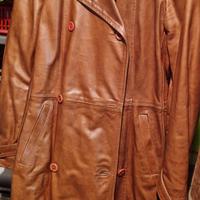 Cappotto donna in pelle