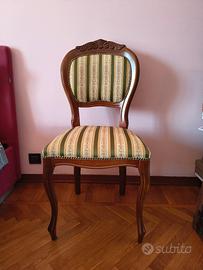 Poltroncina / sedia in stile
