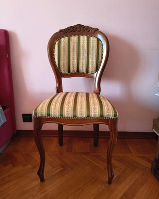 Poltroncina / sedia in stile