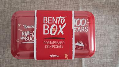Portapranzo con posate Loacker