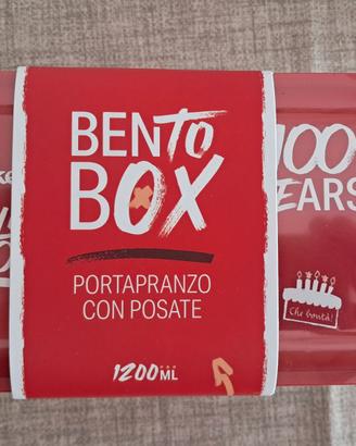 Portapranzo con posate Loacker