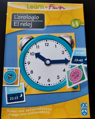 Gioco imparo l'orologio