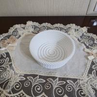 ciotola stampato in 3d in corda 