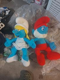 puffetta e grande puffo 