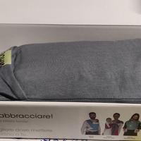 Mhug Bamboo wrap, fascia colore azzurro per neonat