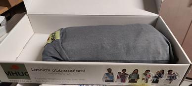 Mhug Bamboo wrap, fascia colore azzurro per neonat