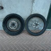 Coppia cerchi Honda cr 125