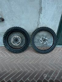 Coppia cerchi Honda cr 125